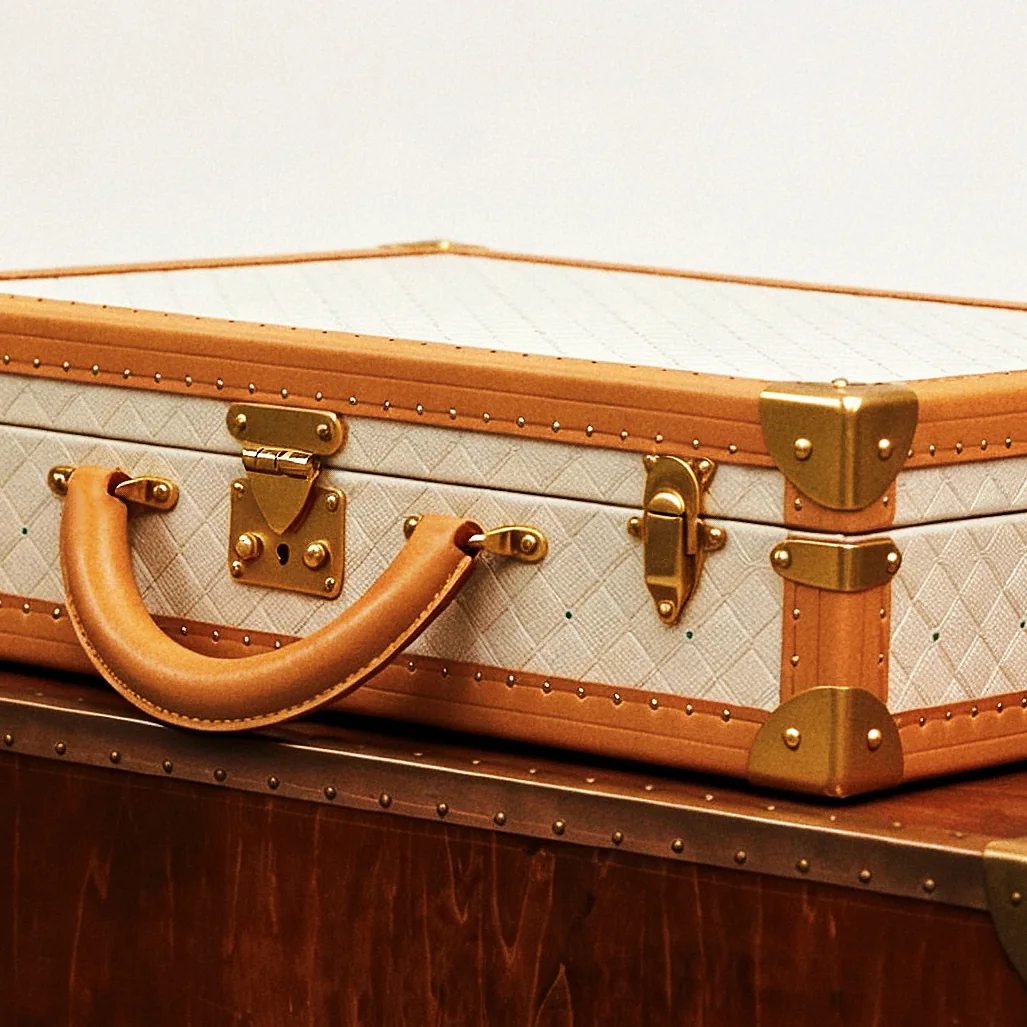 Fifteen Watch Case, front latch and handle detail