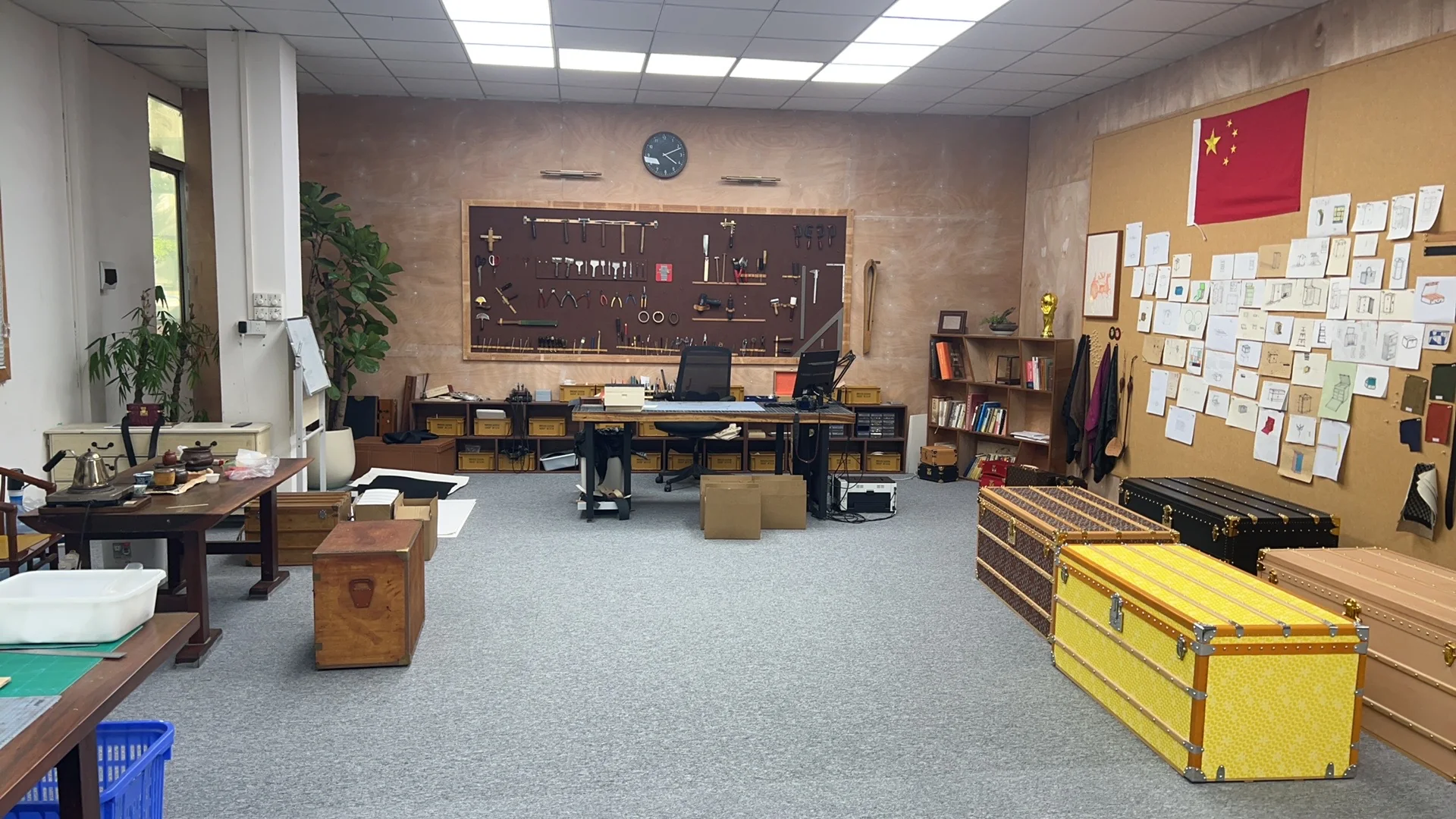 Inside the Pusu Atelier workshop in Guangzhou