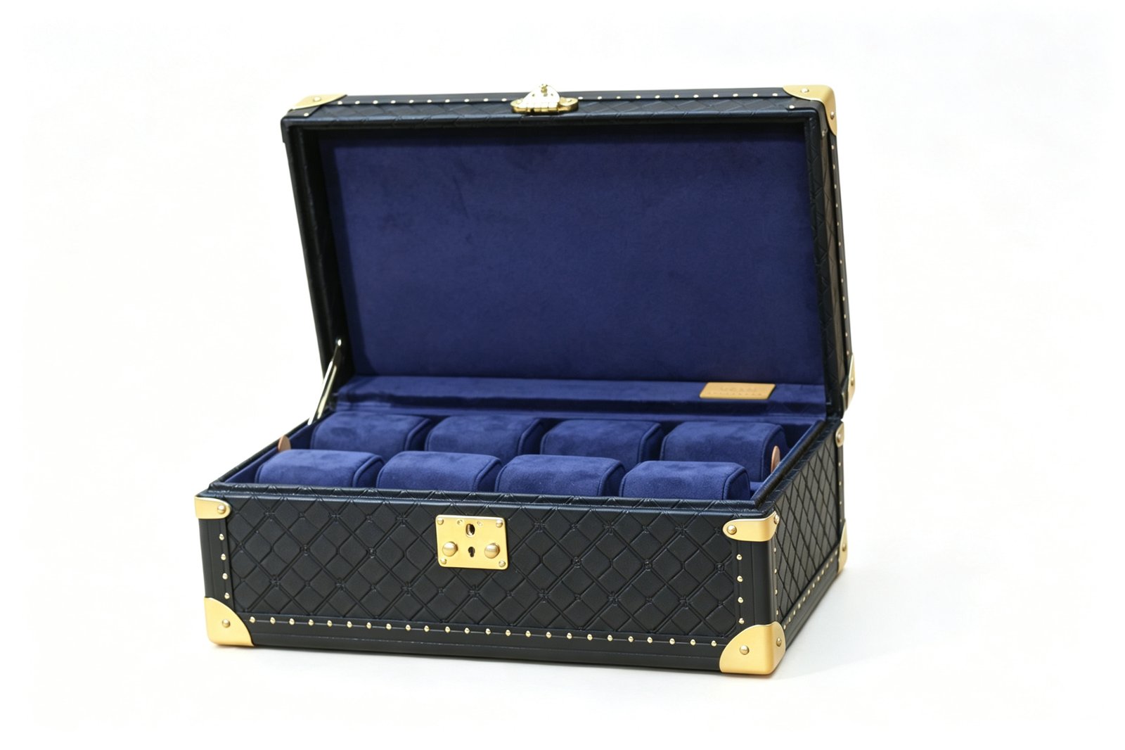 8 Slots Watch Case | Handmade Watch Box - Image 2