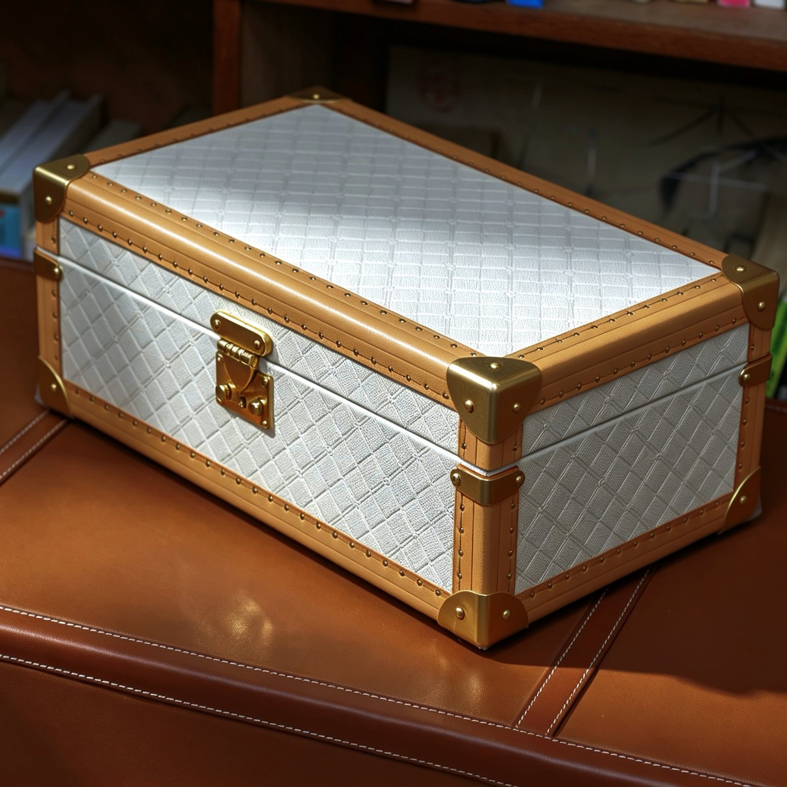 8 Slots Watch Case | Handmade Watch Box - Image 6